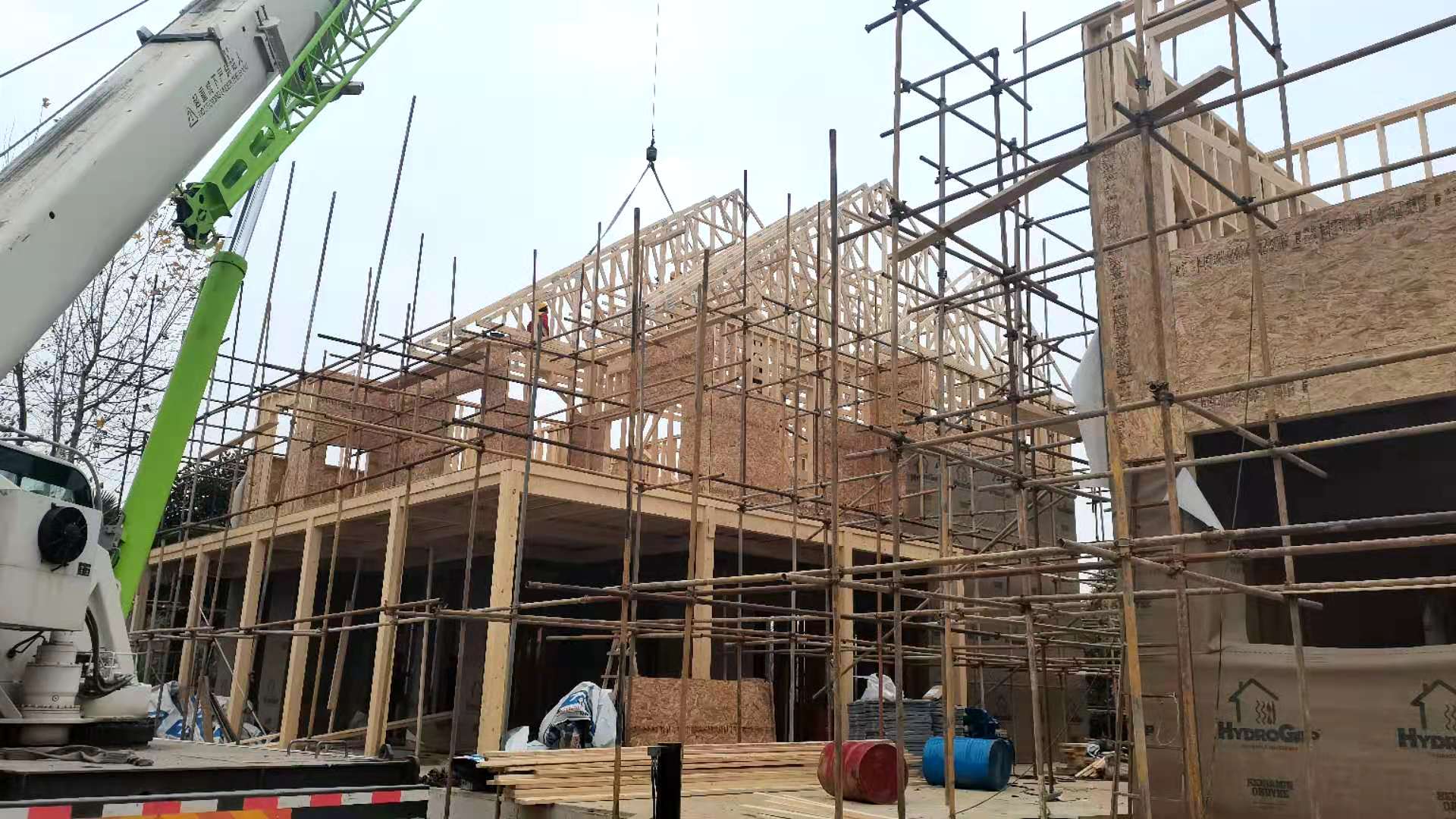 輕鋼別墅外墻保溫