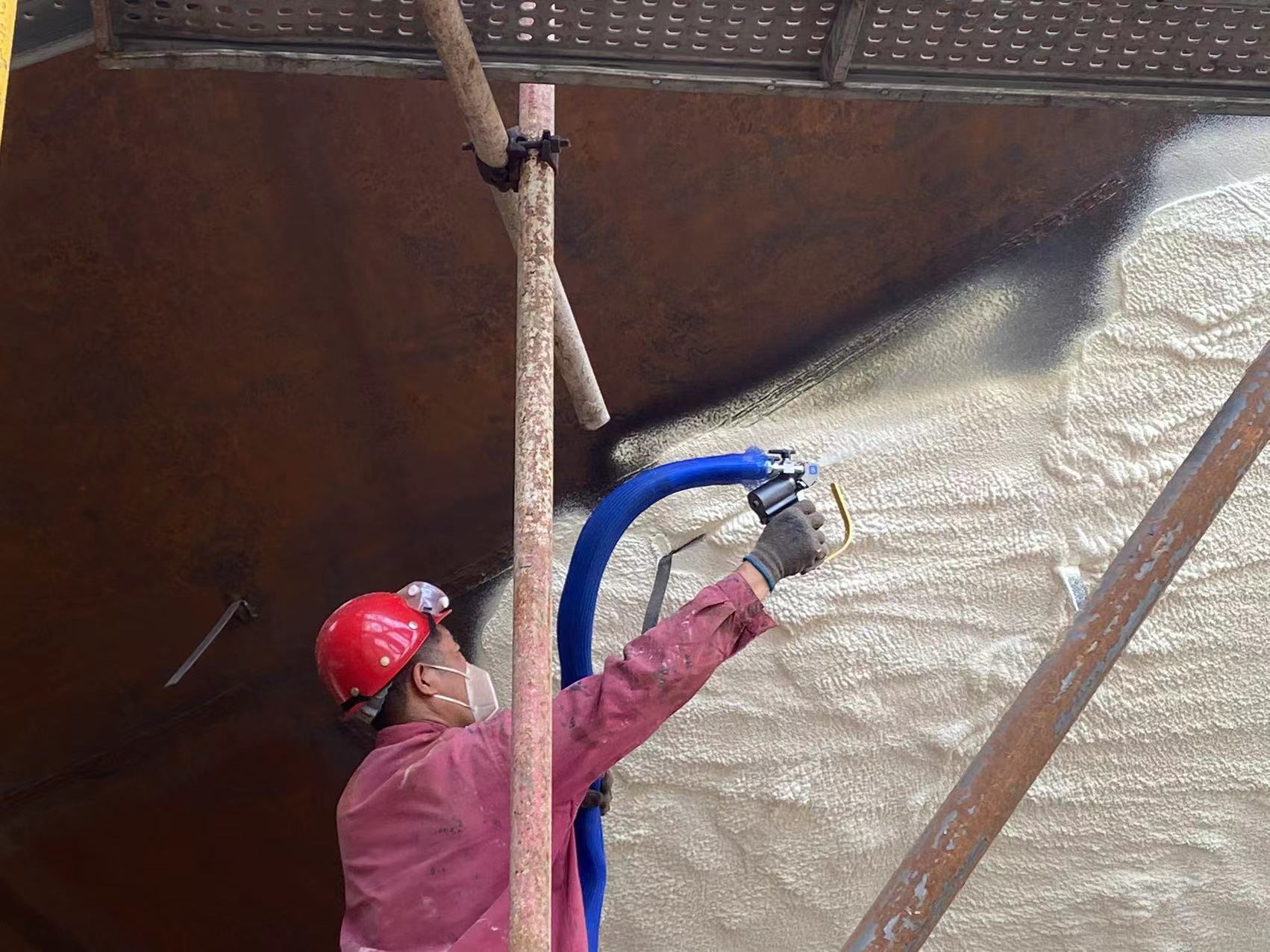 JHBW-A500聚氨酯發泡現場 JHBW-A500聚氨酯發泡現場